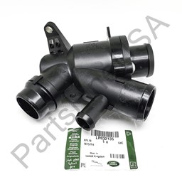 Show details for Genuine Land Rover Thermostat Unit Housing Assembly LR032135 Picture of Genuine Land Rover Thermostat Unit Housing Assembly LR032135